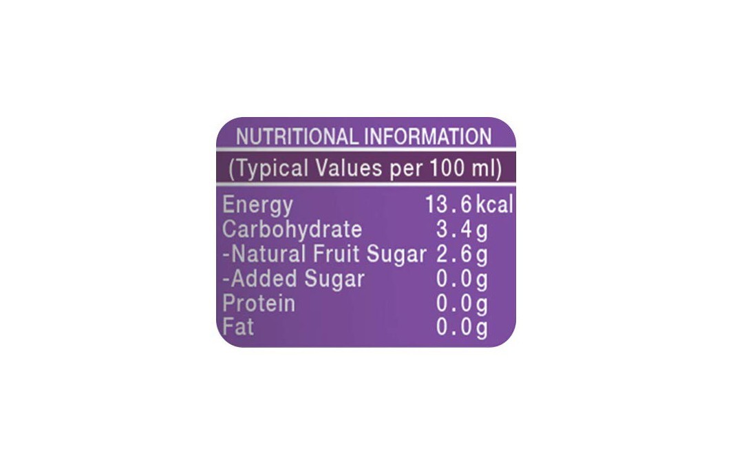 Paper Boat Deliciously Zero Sugar Jamun   Pouch  200 millilitre